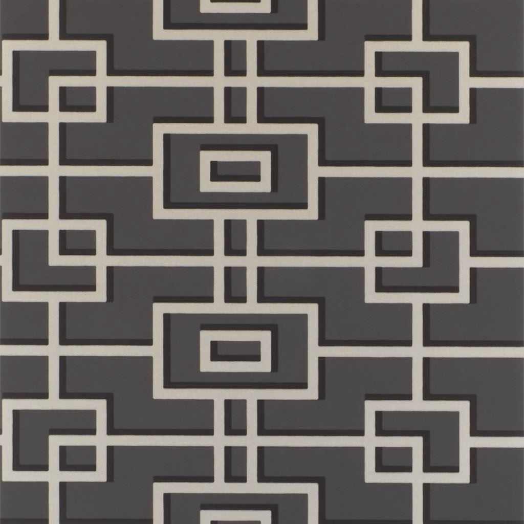 Обои Designers Guild Geometric volume 1 Rheinsberg - Noir P533/05